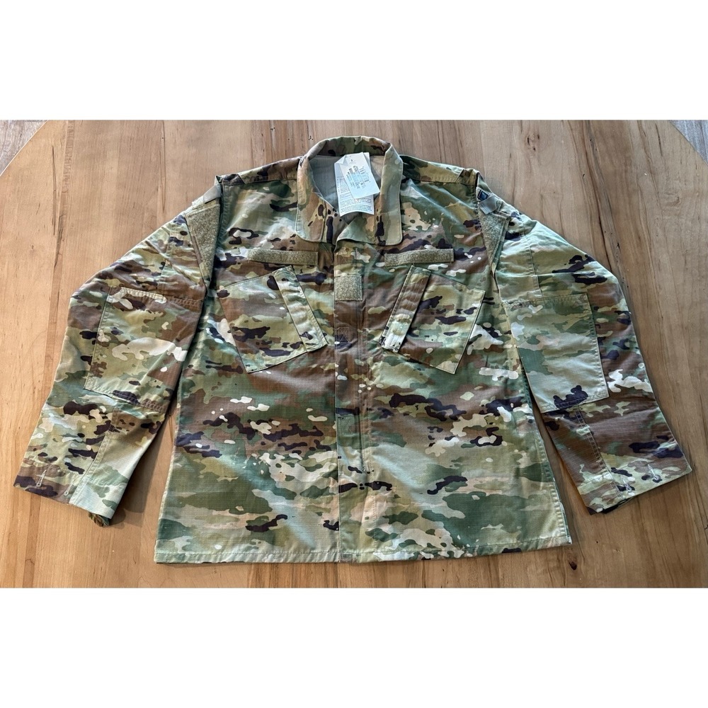 NWT Men's OCP ACU Combat Jacket Size Large Regular NSN: 8415016235552